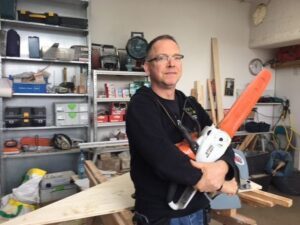 Botschafter des Monats Mai: Thorsten McCarthy, Zimmermann, Inhaber von Kitaholz Berlin und Schlagzeuger
